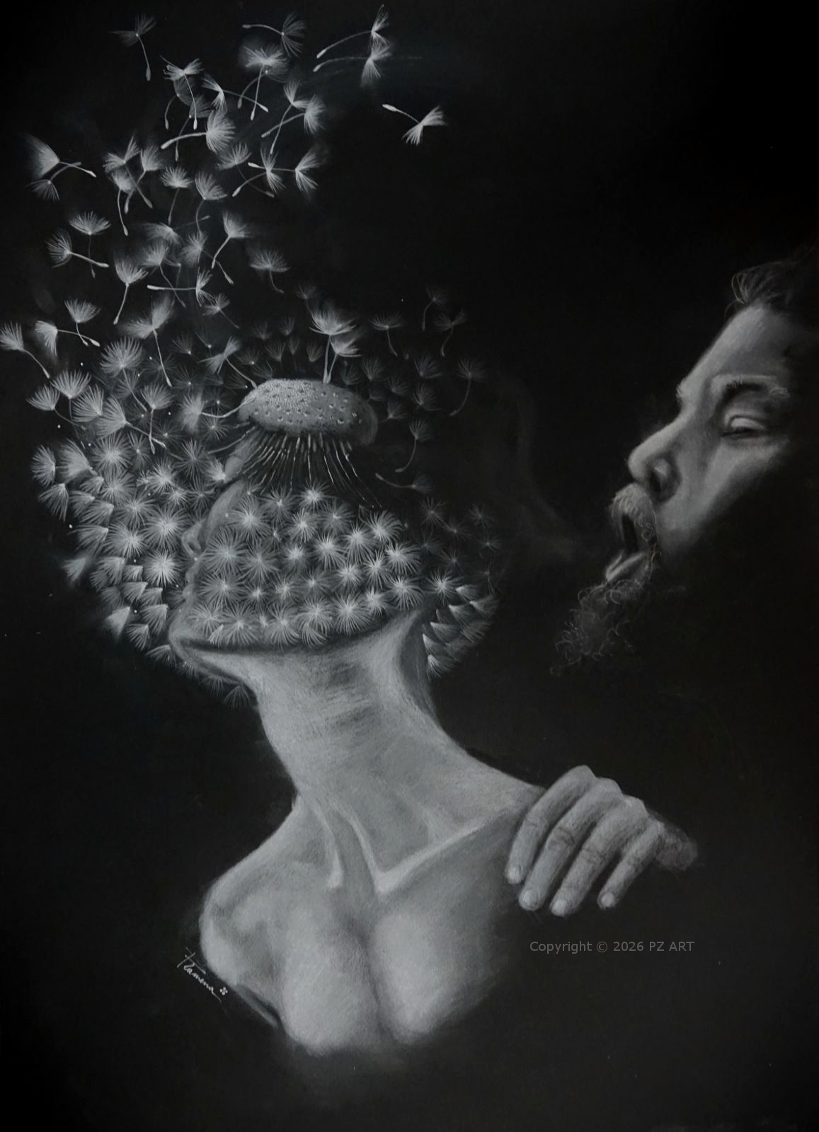 Mind-Blowing Dandelion by PZ ART